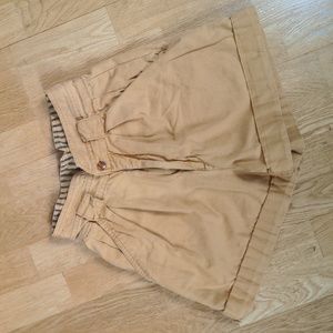 VINTAGE yellow shorts, size xs